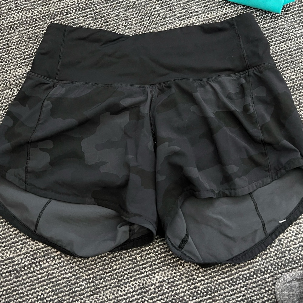 Lululemon run speed up shorts